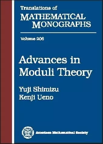 Advances in Moduli Theory cover