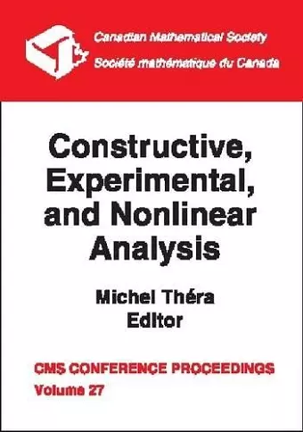Constructive, Experimental and Nonlinear Analysis cover
