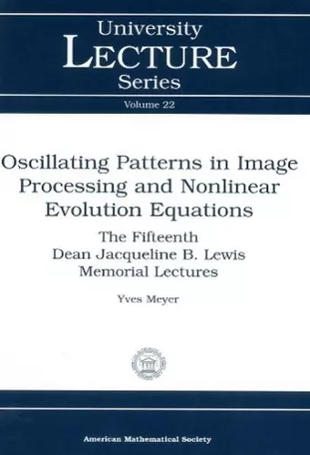 Oscillating Patterns in Image Processing and Nonlinear Evolution Equations cover