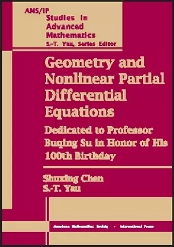 Geometry and Nonlinear Partial Differential Equations cover