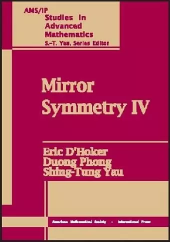 Mirror Symmetry IV cover