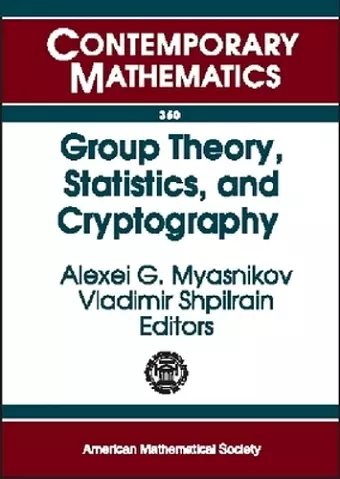 Group Theory, Statistics, and Cryptography cover