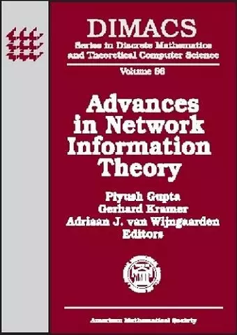 Advances in Network Information Theory cover