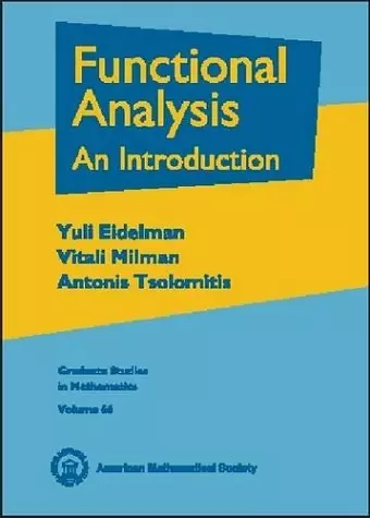 Functional Analysis cover