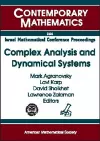 Complex Analysis and Dynamical Systems cover