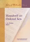 Hausdorff on Ordered Sets cover