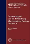 Proceedings of the St. Petersburg Mathematical Society, Volume 10 cover