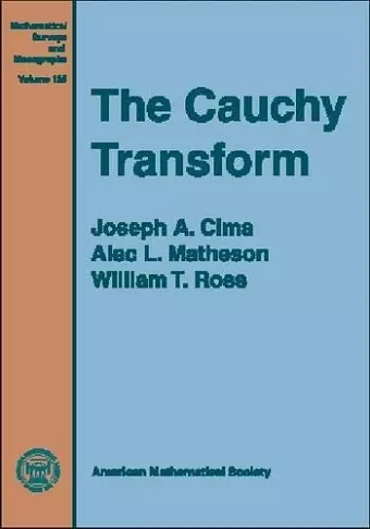 The Cauchy Transform cover