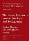 The Radon Transform, Inverse Problems, and Tomography cover