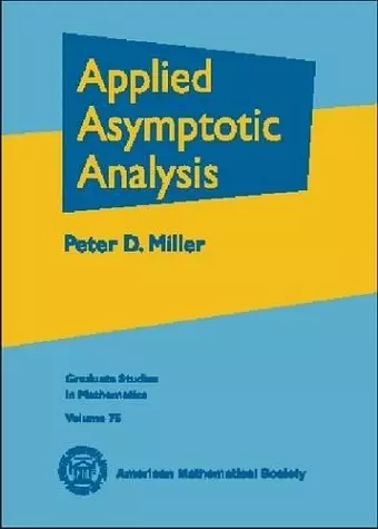 Applied Asymptotic Analysis cover