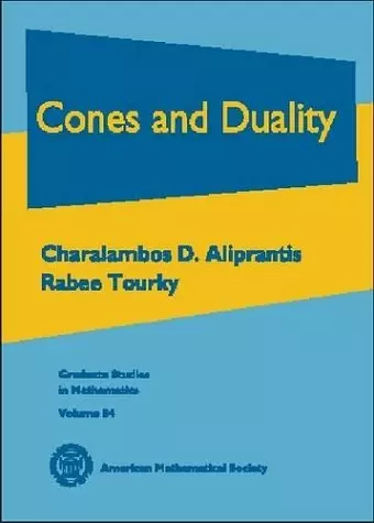 Cones and Duality cover