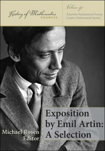 Exposition by Emil Artin cover