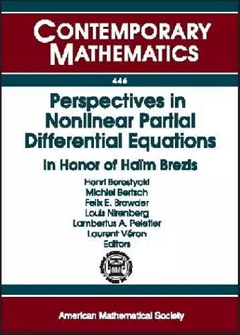 Perspectives in Nonlinear Partial Differential Equations cover