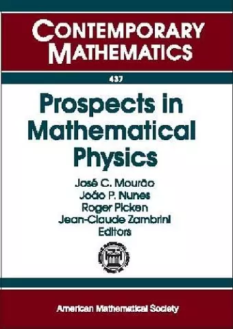 Prospects in Mathematical Physics cover