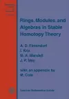 Rings, Modules, and Algebras in Stable Homotopy Theory cover