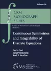 Continuous Symmetries and Integrability of Discrete Equations cover