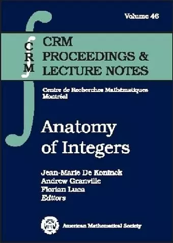 Anatomy of Integers cover