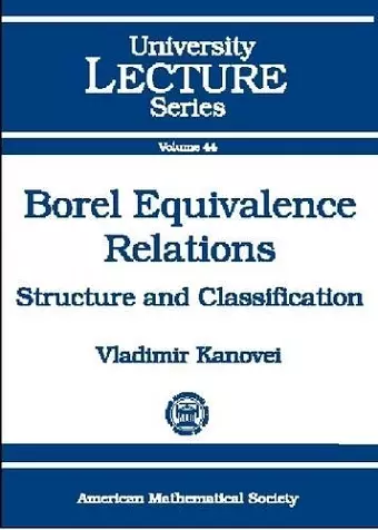 Borel Equivalence Relations cover