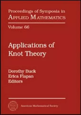 Applications of Knot Theory cover