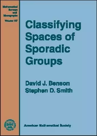 Classifying Spaces of Sporadic Groups cover