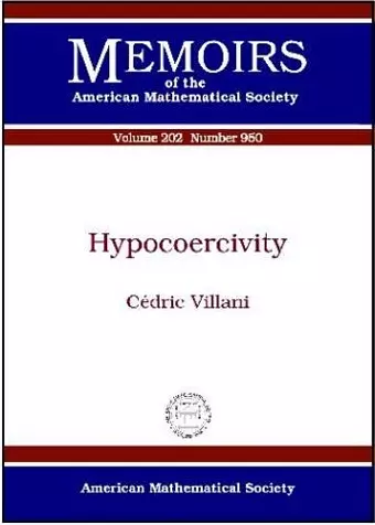 Hypocoercivity cover