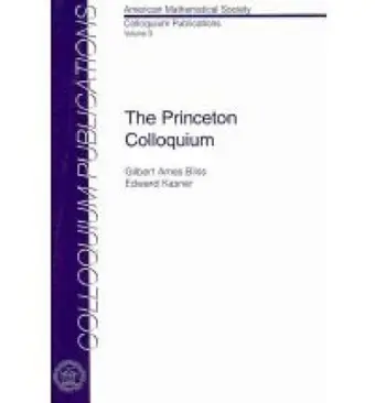 The Princeton Colloquium cover