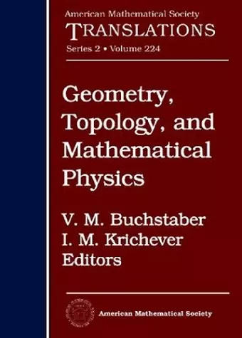 Geometry, Topology, and Mathematical Physics cover