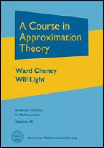 A Course in Approximation Theory cover