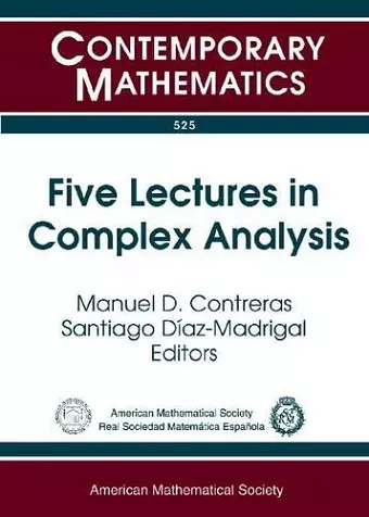 Five Lectures in Complex Analysis cover