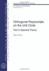 Orthogonal Polynomials on the Unit Circle cover