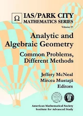 Analytic and Algebraic Geometry cover