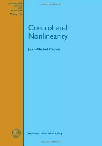 Control and Nonlinearity cover