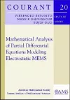 Mathematical Analysis of Partial Differential Equations Modelling Electrostatic MEMS cover