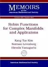 Robin Functions for Complex Manifolds and Applications cover