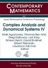 Complex Analysis and Dynamical Systems IV cover