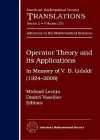 Operator Theory and Its Applications cover