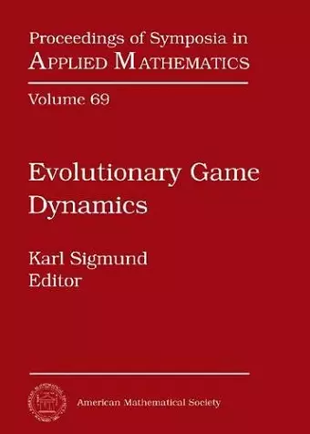 Evolutionary Game Dynamics cover