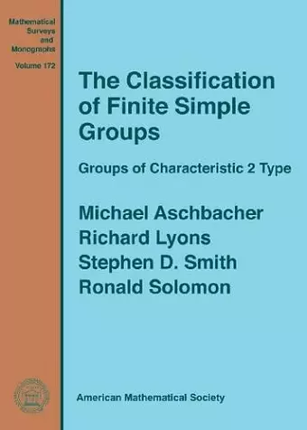 The Classification of Finite Simple Groups cover