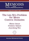 The Lin-Ni's Problem for Mean Convex Domains cover