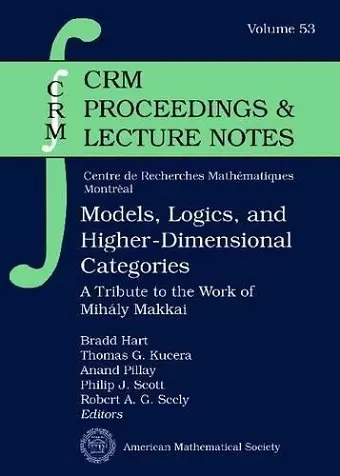 Models, Logics, and Higher-Dimensional Categories cover