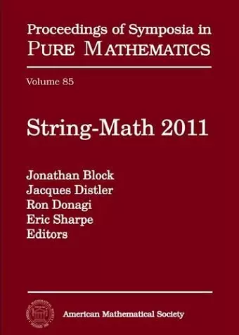 String-Math 2011 cover