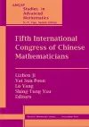 Fifth International Congress of Chinese Mathematicians cover