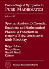 Spectral Analysis, Differential Equations and Mathematical Physics cover