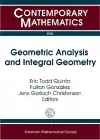 Geometric Analysis and Integral Geometry cover