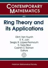 Ring Theory and Its Applications cover