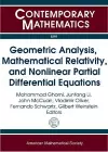 Geometric Analysis, Mathematical Relativity and Nonlinear Partial Differential Equations cover