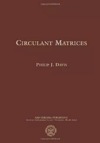 Circulant Matrices cover