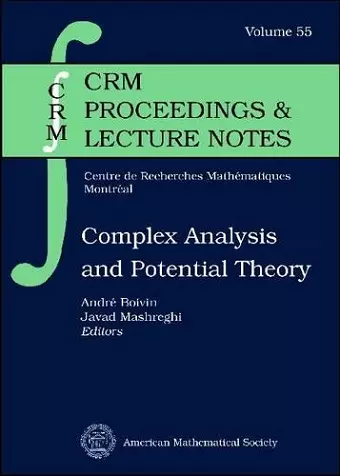 Complex Analysis and Potential Theory cover