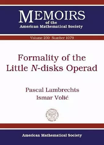 Formality of the Little N-disks Operad cover