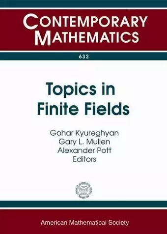 Topics in Finite Fields cover